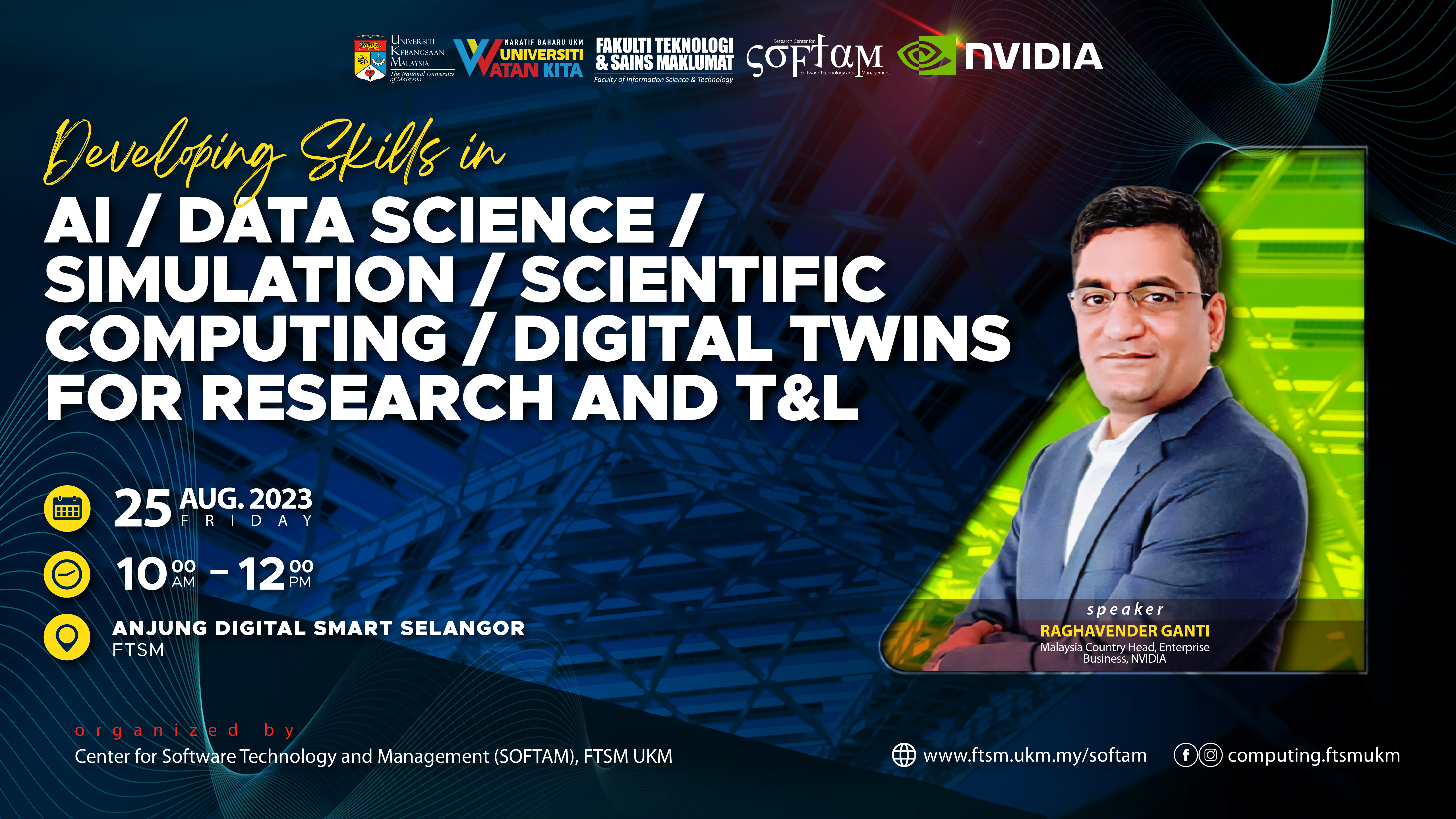 NVidia technologies for research and T&L OBS @4x 100 1